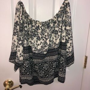 Off the shoulder top